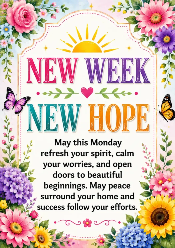Monday Blessings Images